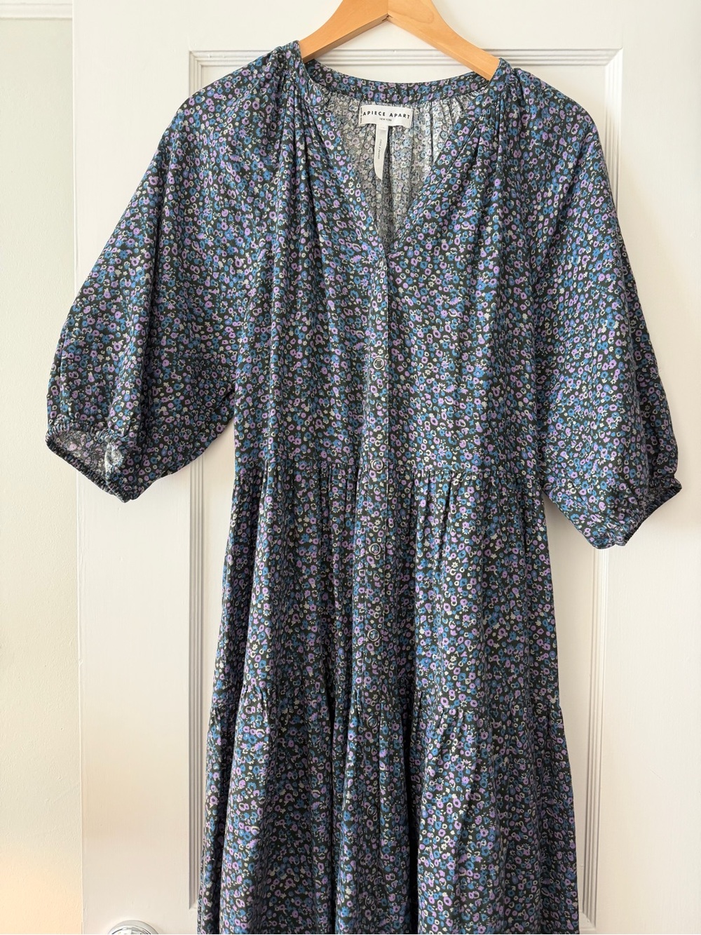 Apiece Apart Mitte Floral Dress (Size Small)